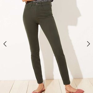 LOFT High waist 5 pocket Sateen Leggings